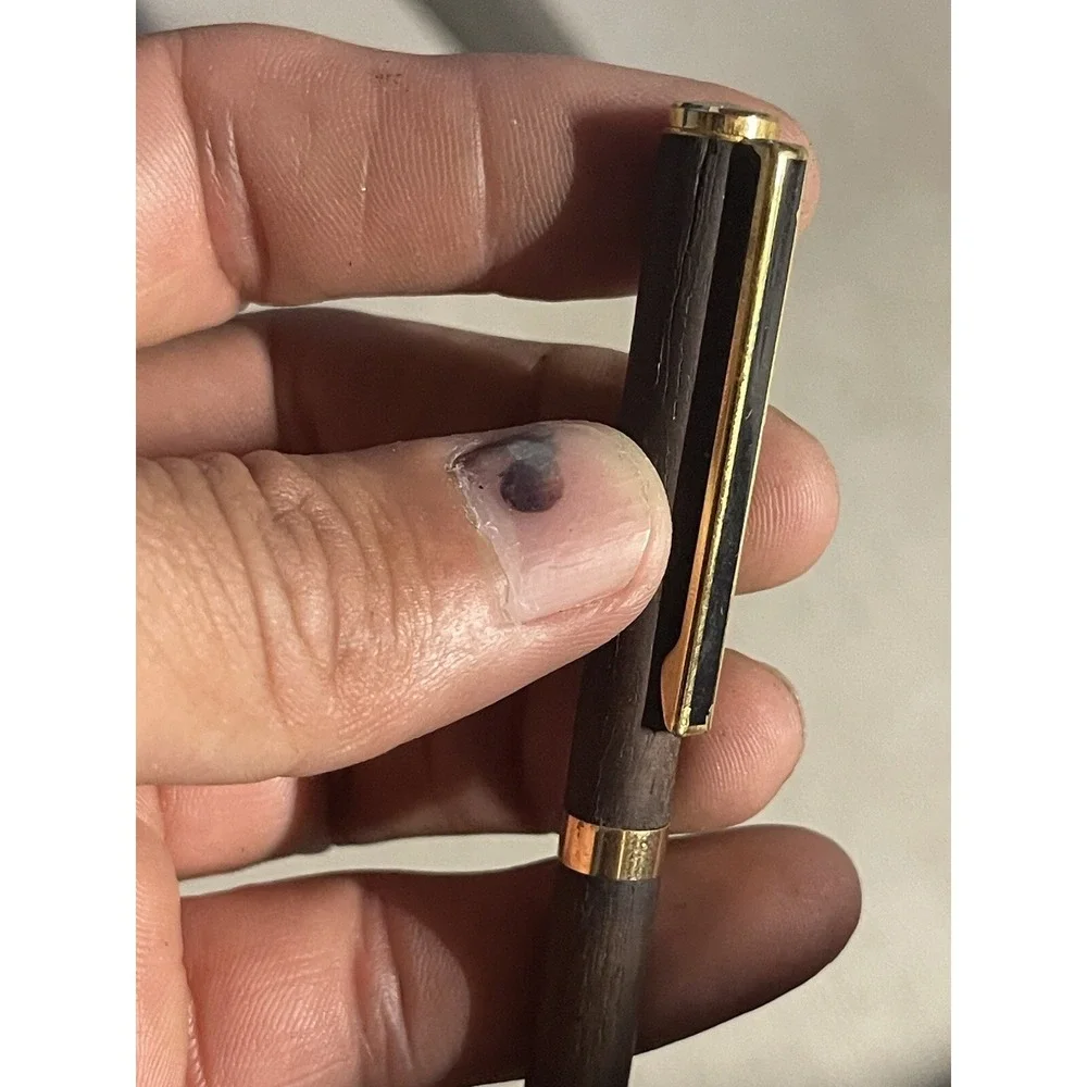 Pen In Wooden Case , Vintage Not Working‎